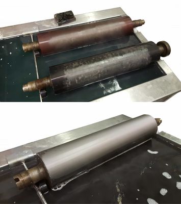 In ấn Flexographic Thiết bị làm sạch con lăn Anilox dày 2 mm thép không gỉ 316L